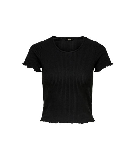 Camiseta Only Onlemma Negro Mujer