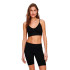 Top Only vicky Rib Seamless V- Negro Mujer