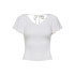 Sudadera Only leelo S/S Back Eggnog Mujer