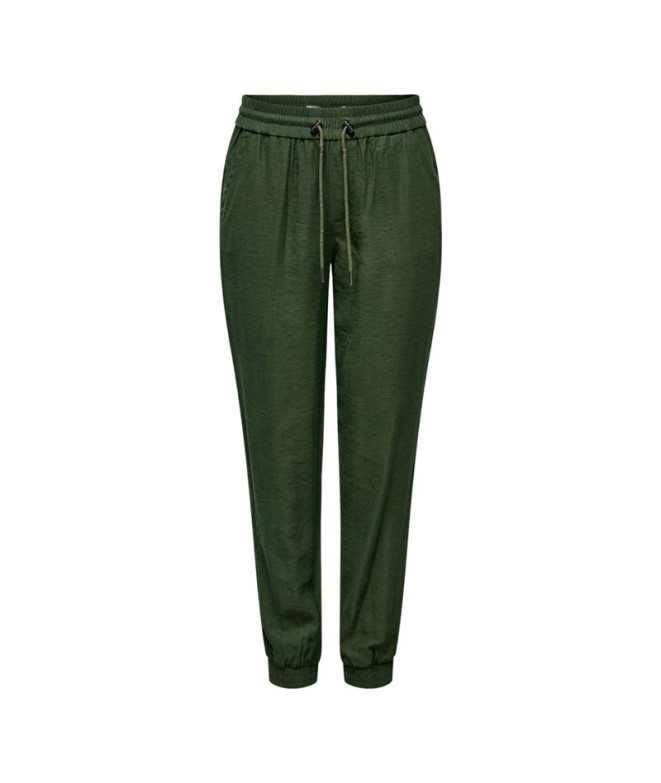 Pantalón Only kelda-Emery Mw Pull-Up s Grape...