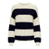 Sudadera Only Onlatia tripe Whitecap Gray Mujer