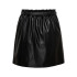 Falda Only Onlheidi Faux Leather Black Mujer