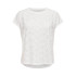 Camiseta Only Onlsmilla Cloud Dancer Mujer