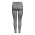 Pantalón Only power Mid Push Up Azg937 Grey Denim Mujer