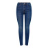Pantalón Only ana Mid Skinny Dark Medium Blue Denim Mujer