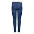 Pantalón Only ana Mid Skinny Dark Medium Blue Denim Mujer