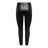Pantalón Only jessie Fauxleather Black Mujer