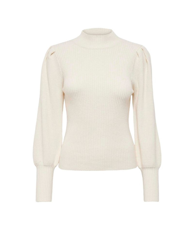 Sudadera Only katia High Whitecap Gray Mujer