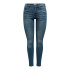 Pantalón Only wauw Mid Bj777 Blue Black Denim Mujer