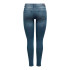Pantalón Only wauw Mid Bj777 Blue Black Denim Mujer
