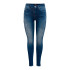 Pantalón Only blush MidAnkRea811 Dark Blue Denim Mujer