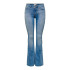 Pantalón Only blush Mid Flared Tai467 Light Blue Denim Mujer