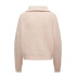 Sudadera Only Onlbaker Zip Cloud Dancer Mujer