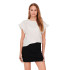 Camiseta Only Onliris/S Emb Cloud Dancer Mujer
