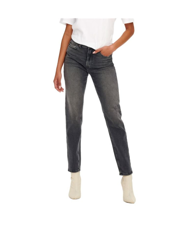 Pantalón Only emily Stretch St Ak Cro614 Dark...
