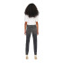 Pantalón Only emily Stretch St Ak Cro614 Dark Grey Denim Mujer