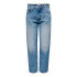 Pantalón Only robyn Mw Str Lo Ak Dot536 Medium Blue Denim Mujer