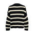 Sudadera Only Jdyjusty tripe Black Mujer
