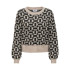 Sudadera Only geo Life Oatmeal Mujer