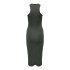 Vestido Only Onlbelfast S/L Midi Dress Jrs Noos Beluga