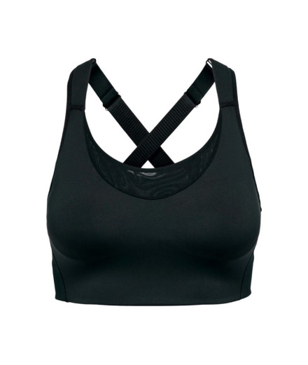 Sujetador deportivo Only Onpopal-3 Sports Black Mujer