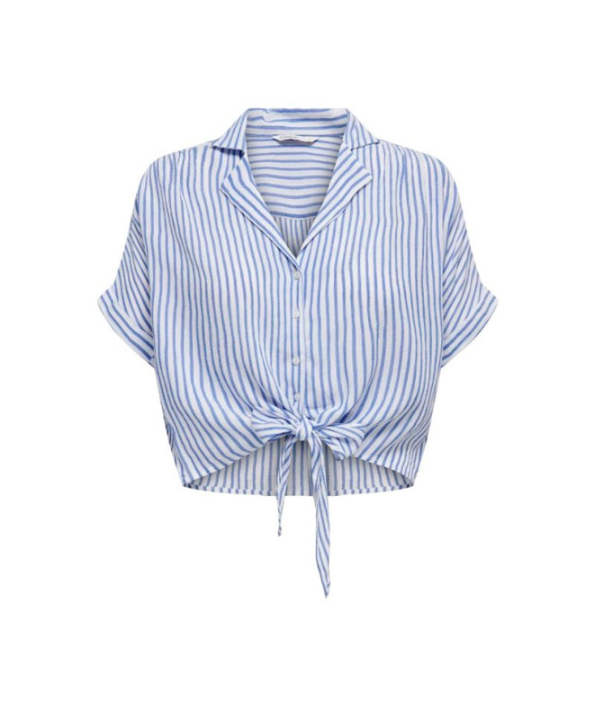Camisa Only Onlpaula Life Tie Cloud Dancer Mujer