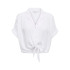 Camisa Only Onlpaula Life Tie White Mujer