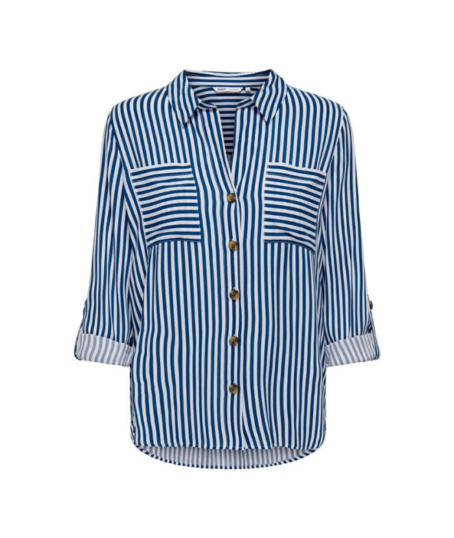 Camisas Only yasmin Peacoat Mujer