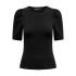 Camiseta Only Onllive Love 2/4 Puff Black Mujer