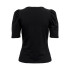 Camiseta Only Onllive Love 2/4 Puff Black Mujer