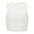 Camiseta Only Onlvilma Cropped Cloud Dancer Mujer