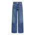 Pantalón Only madison Blush Wide Cro372 Medium Blue Denim Mujer