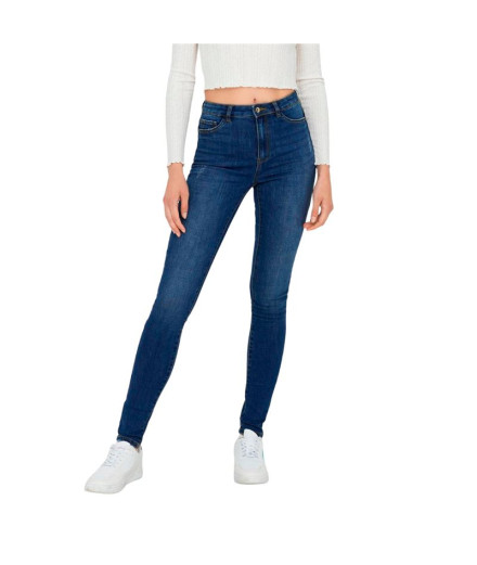 Pantalón Only Onlrose Skinny Gua192 Medium Blue Denim Mujer