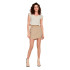 Camiseta Only Onlthyra Sl Mix Oxford Tan Mujer