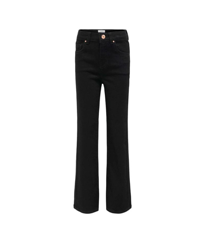 Pantalón Only Kogjuicy Wide Leg Cro588 Black...