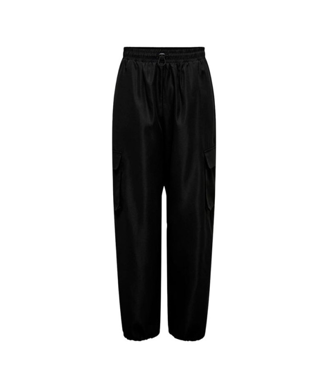 Pantalón Only cashi Cargo Black Mujer
