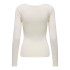 Camiseta Only ea 2-Way Deep Cloud Dancer Mujer