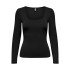 Camiseta Only ea 2-Way Deep Black Mujer