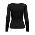 Camiseta Only ea 2-Way Deep Black Mujer