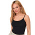 Camiseta Only ea S/L New Singlet Black Mujer