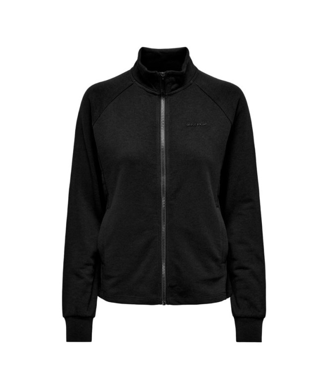 Sudadera Only Onpmelina Life Hn FzSwt Black Mujer