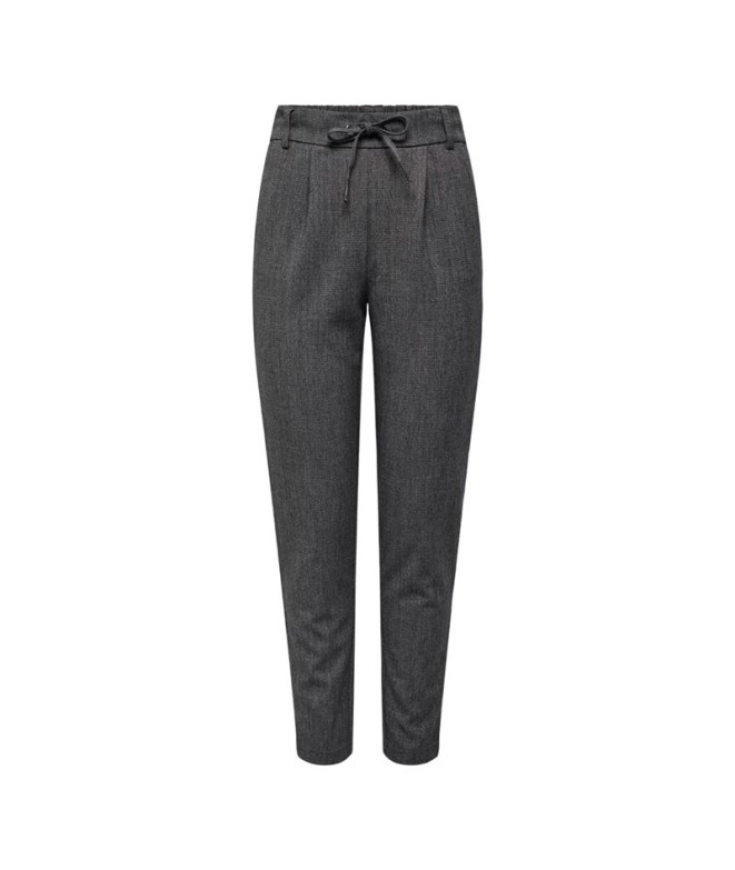 Pantalón Only poptrash-Elise Easy Melange Dark...
