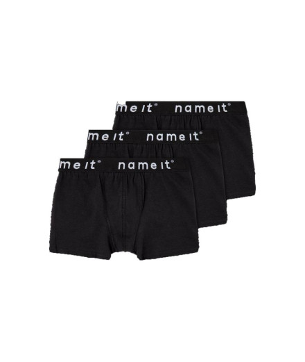 Calzoncillos Name it mboxer 3P Black Infantil