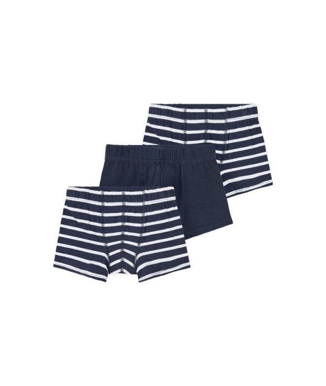 Calzoncillo name it tights 3P Dark Sapphire Niño