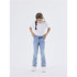 Pantalón Name it fpolly Skinny Jeans 1142-Au Light Blue Denim Mujer
