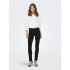 Vaqueros Only ultimate King Reg Cry100 Black Denim Mujer