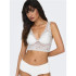 Sujetador Only Onlchloe Lace Cloud Dancer Mujer
