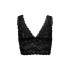 Sujetador Only Onlchloe Lace Black Mujer