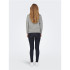 Jersey Only lesly Kings Medium Grey Melange Mujer