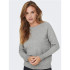 Jersey Only lesly Kings Medium Grey Melange Mujer